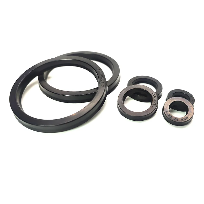 USH Series NBR U/Y Seals, Hydraulic Oil Seal Ring, U-Shaped Y-Shaped Rubber Seal, Heat/Oil/Dust Proof, for Shaft/Piston - Image 6