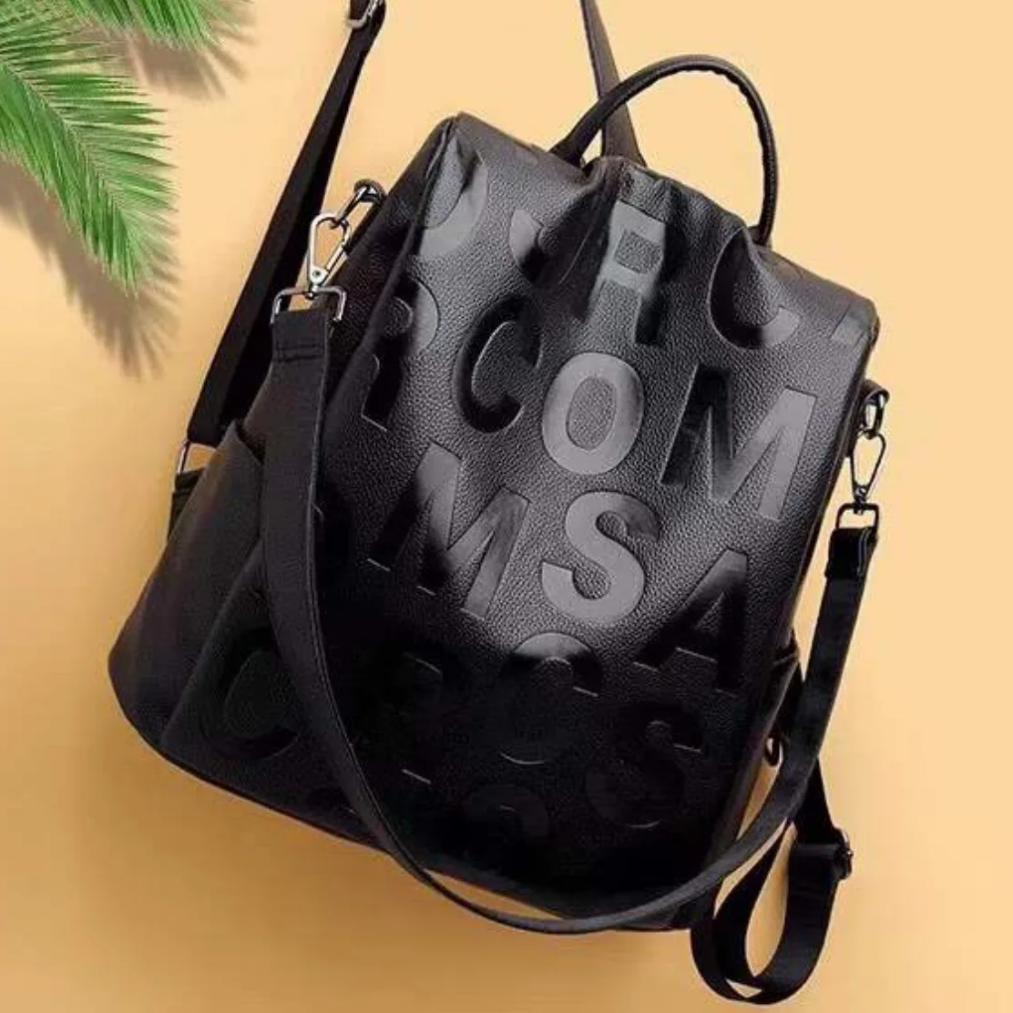 2026 New Fashion Genuine Leather Women Backpacks High Quality Female Real Natural Leather Letter Girl Student Casual Backpack