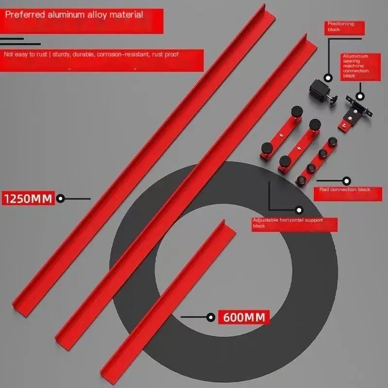 Positioning of Profile Saw Backing Mountain Woodworking Saw Folding Lengthening Saw Aluminum Machine Thickening Cutting Limiter