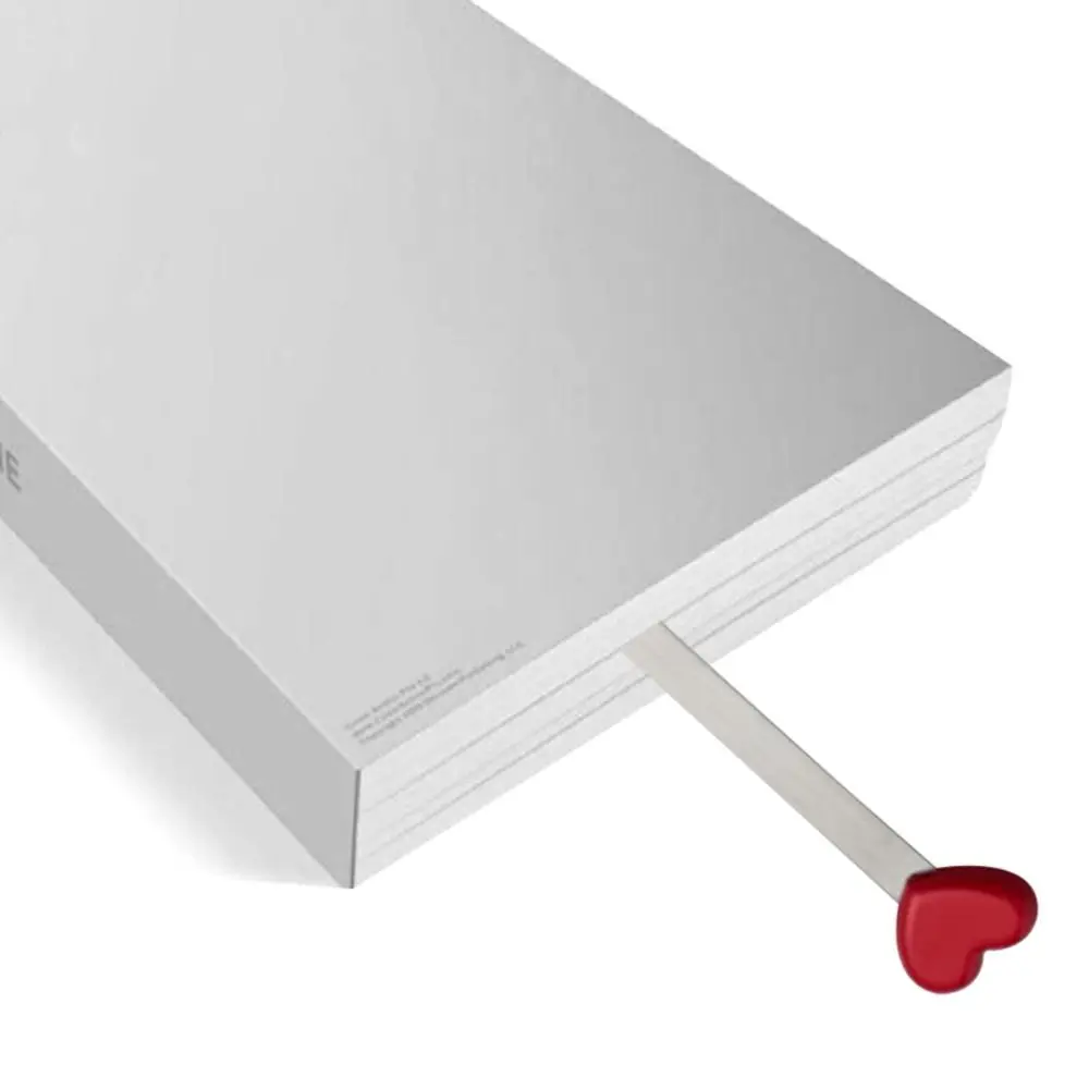 High Quality Metal Reading Assistant Love Heart Book Support Couple Bookmark Pagination Mark Book Clip Bookmark