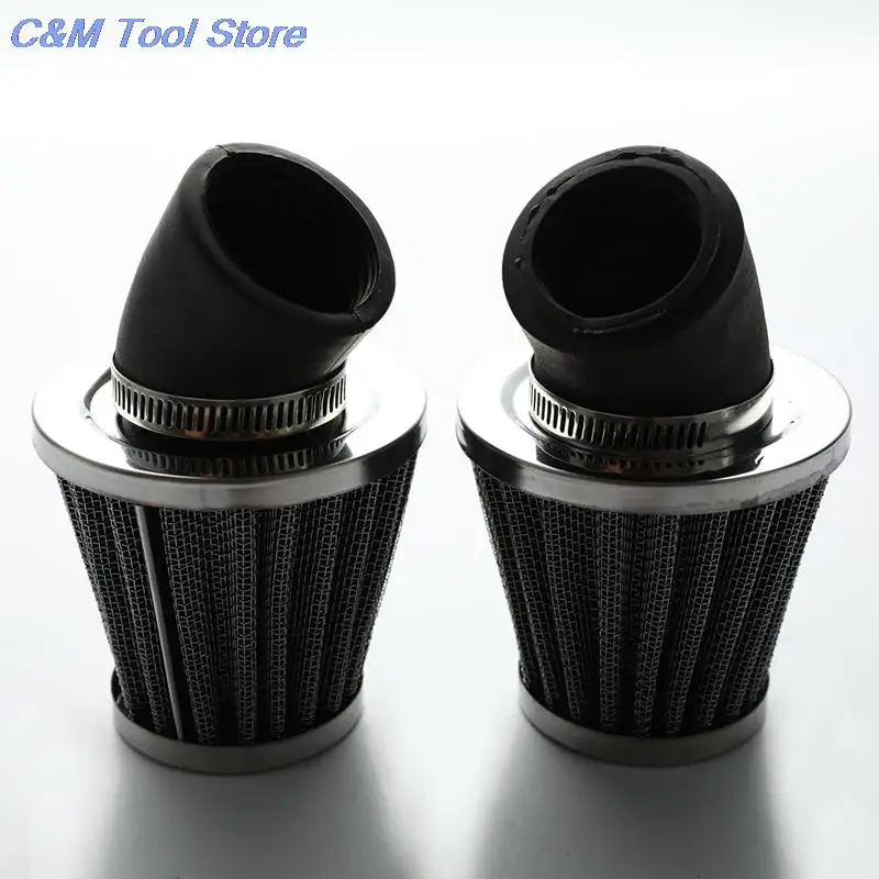 Motorcycle Air Filter 28mm 35mm 39mm 42mm 48mm Universal For 50cc 110cc 125cc 140cc Motorcycle ATV Scooter Pit Dirt Bike