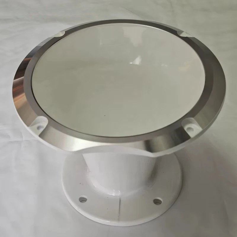 Aluminum 2 Inch Bolt-on Compression Driver Horn, 2 Inch Throat Speaker Accessory Suitable for Car Tweeters