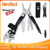 NexTool 11 In 1 Multitool Wrench W4 Adjustable Wrench Pliers Folding Knife Hand Tools Screwdriver Wooding Saw Wood Working Tools