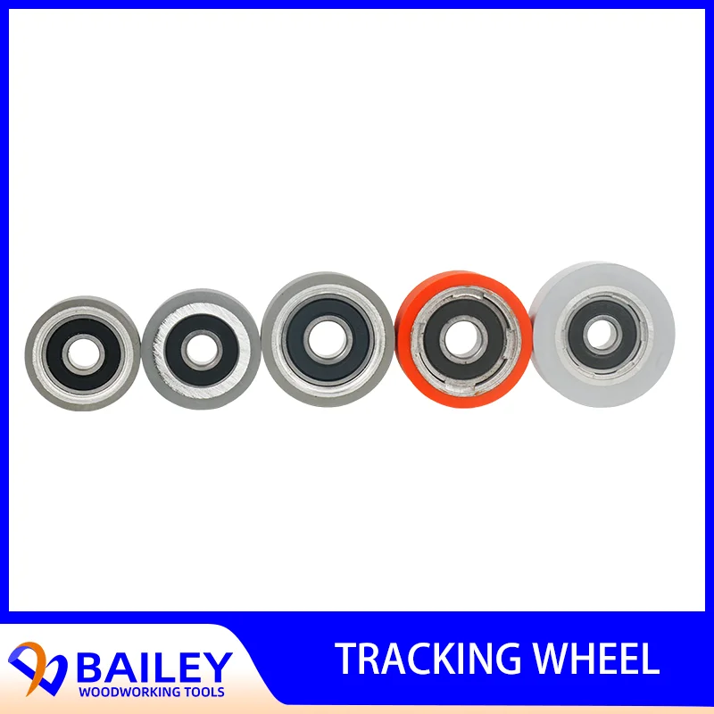 

BAILEY 1Pair Roller Rubber Copying Wheel for Homag Biesse Nanxing KDT Edge Banding Machine Woodworking Tool Accessories