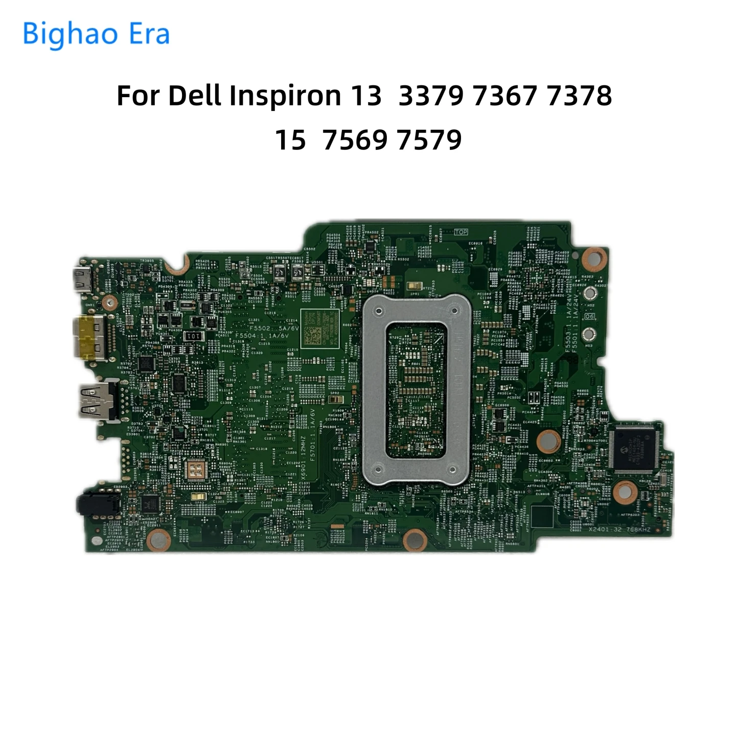 15264-1 For Dell 13-3379 7368 7378 15-7569 7579 Laptop Motherboard With i3-6100U i5-7200U/6200U i7-7500U CPU CN-00M56T 04C6W0