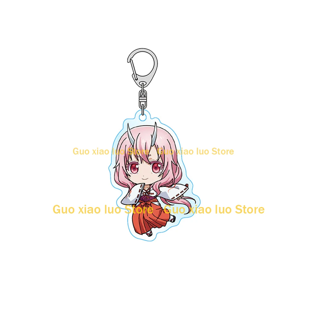 That Time I Got Reincarnated as a Slime Kawaii character Gobta Rimuru Tempest Benimaru Shuna Acrylic keychain Backpack charm Toy