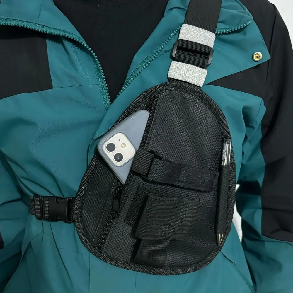 

New Oxford Chest Bag Casual Triangle Shoulder Bag Adjustable Shoulder Strap Backpack for Men