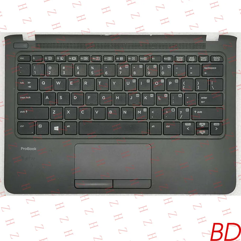 

P+ For HP ProBook 11 EE G1 G2 Palmrest With Keyboard Touchpad 809848-001