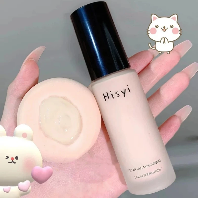 Liquid Foundation Naturally Coverage Concealer for Tattoos Scars for All Skin Tones Transparent Foundation Conceals Blemishes - Image 3