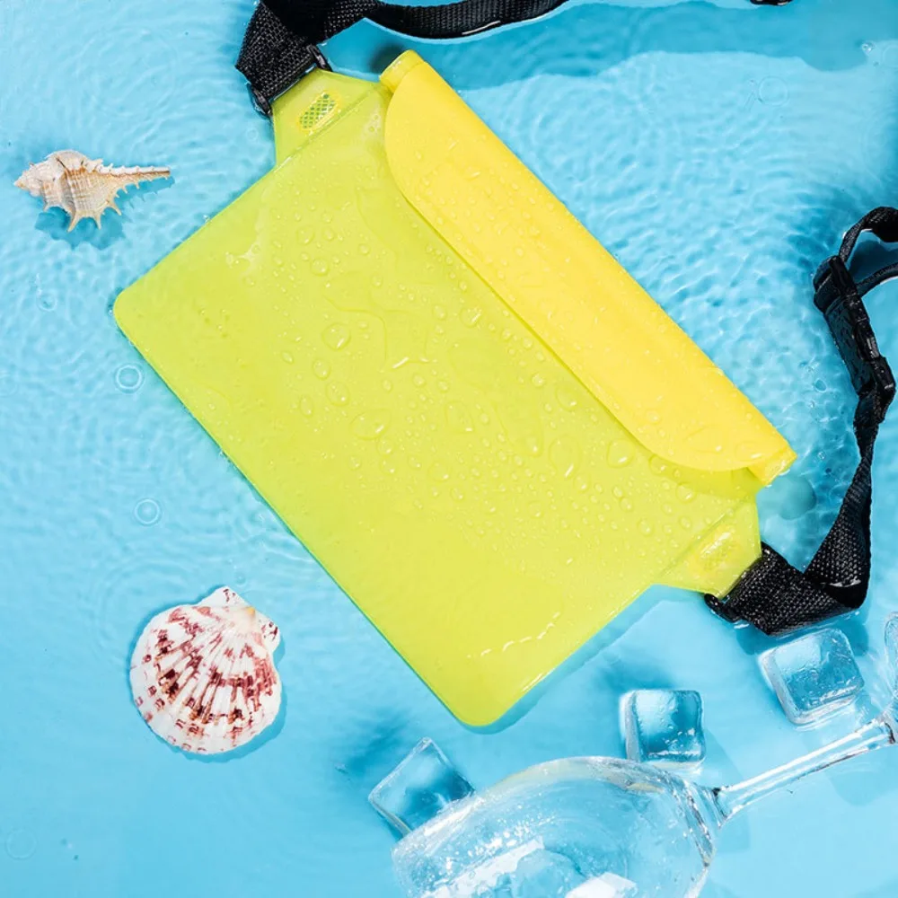 

Songkran Waterproof Phone Bag Underwater Multi-layers Waist Waterproof Bag Portable Thicken Swimming Storage Bag Boating