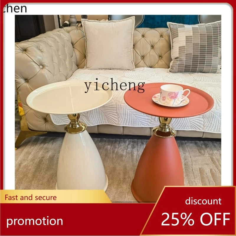 

Приставной столик YFY для гостиной, балкона, в ретро-стиле, маленький журнальный столик, для отдыха, для приемных, для бизнеса, угловой столик