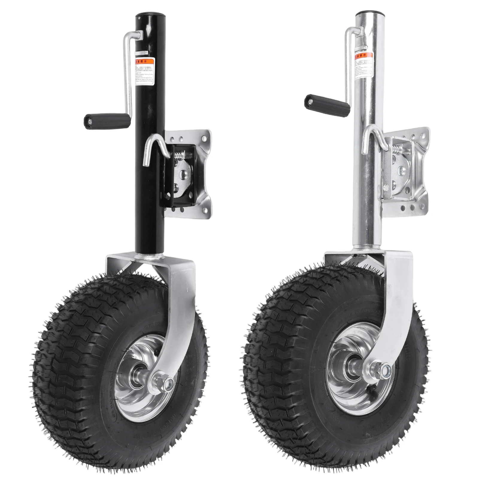 

Trailer Jack with Wheel 2000 Lbs Capacity Heavy-Duty Bolt-Fixed Swivel Tongue Jack 11in Vertical Load for RV Boat