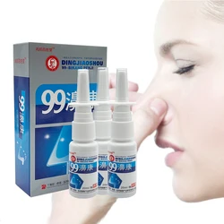 3Pcs Rhinitis Sinusitis Spray Cold Sterilize Chronic Sinusitis Nasal Drop Nasal Discomfort Runny Anti-snore Apparatus Nose Care