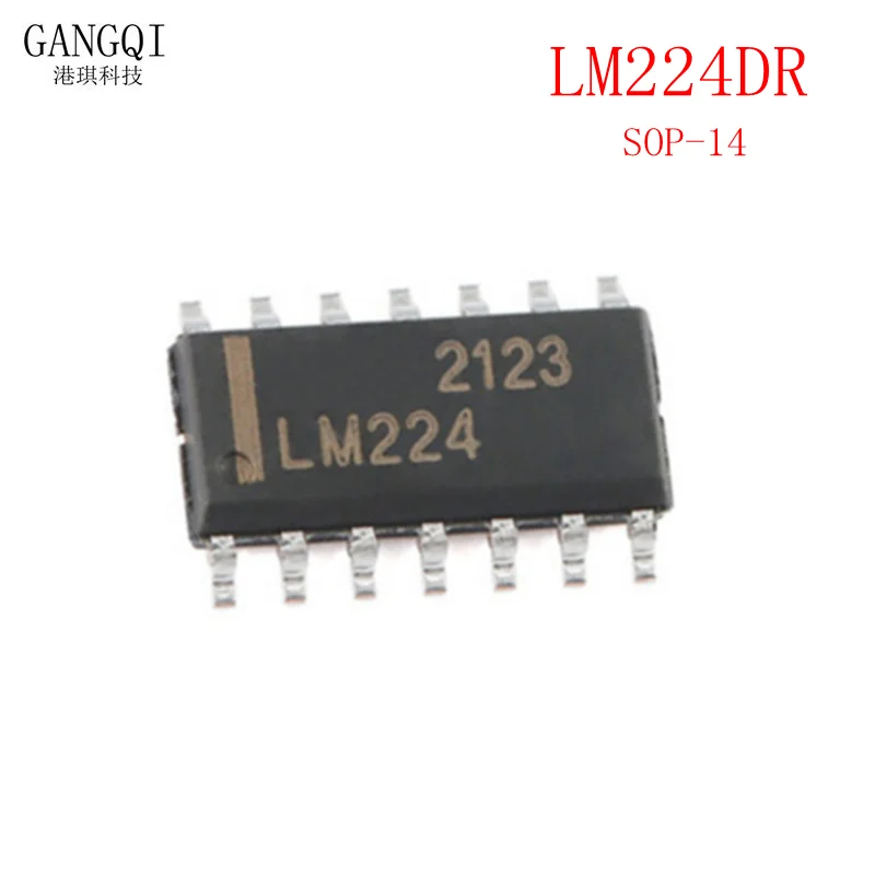 10Pcs LM224DR SOP-1… - image