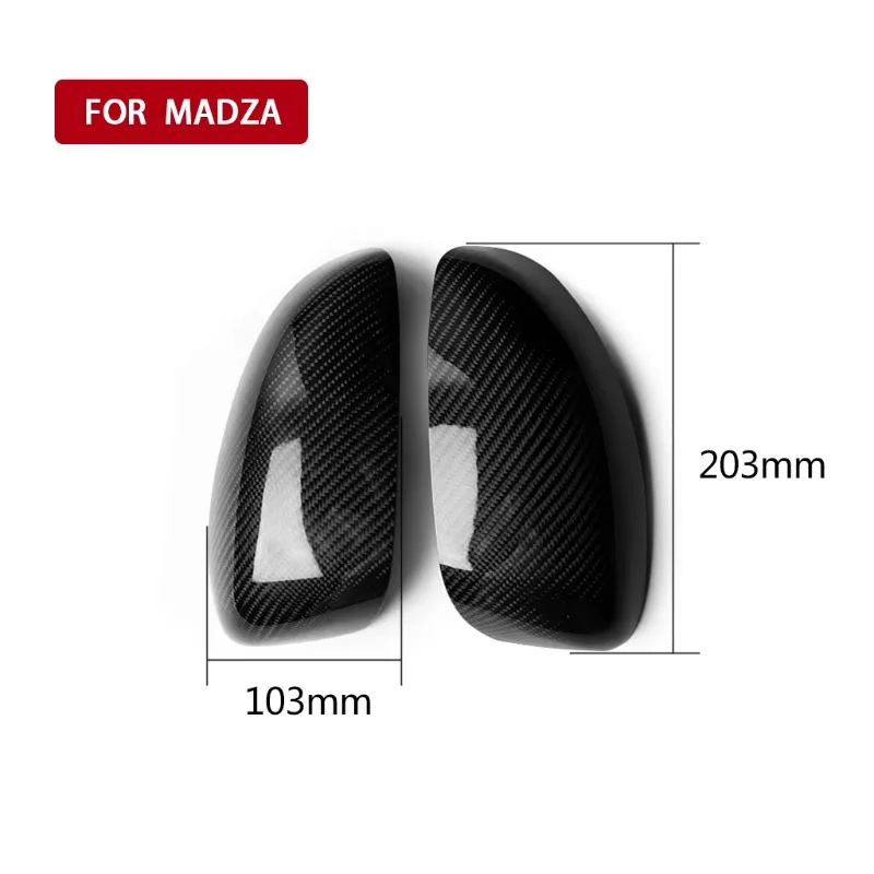 Carbon Fiber Sticker for 17-18 for Mazda RX8 Custom Rearview Mirror Cover