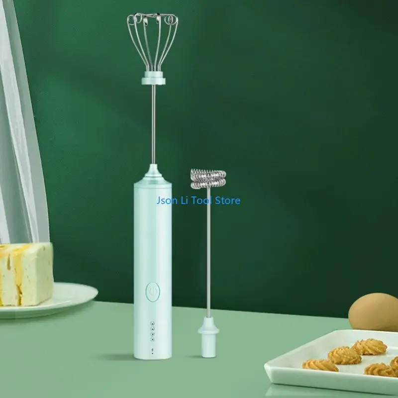 Y08D Miscelatore caffè ricaricabile corda uova elettrico battitore portatile
