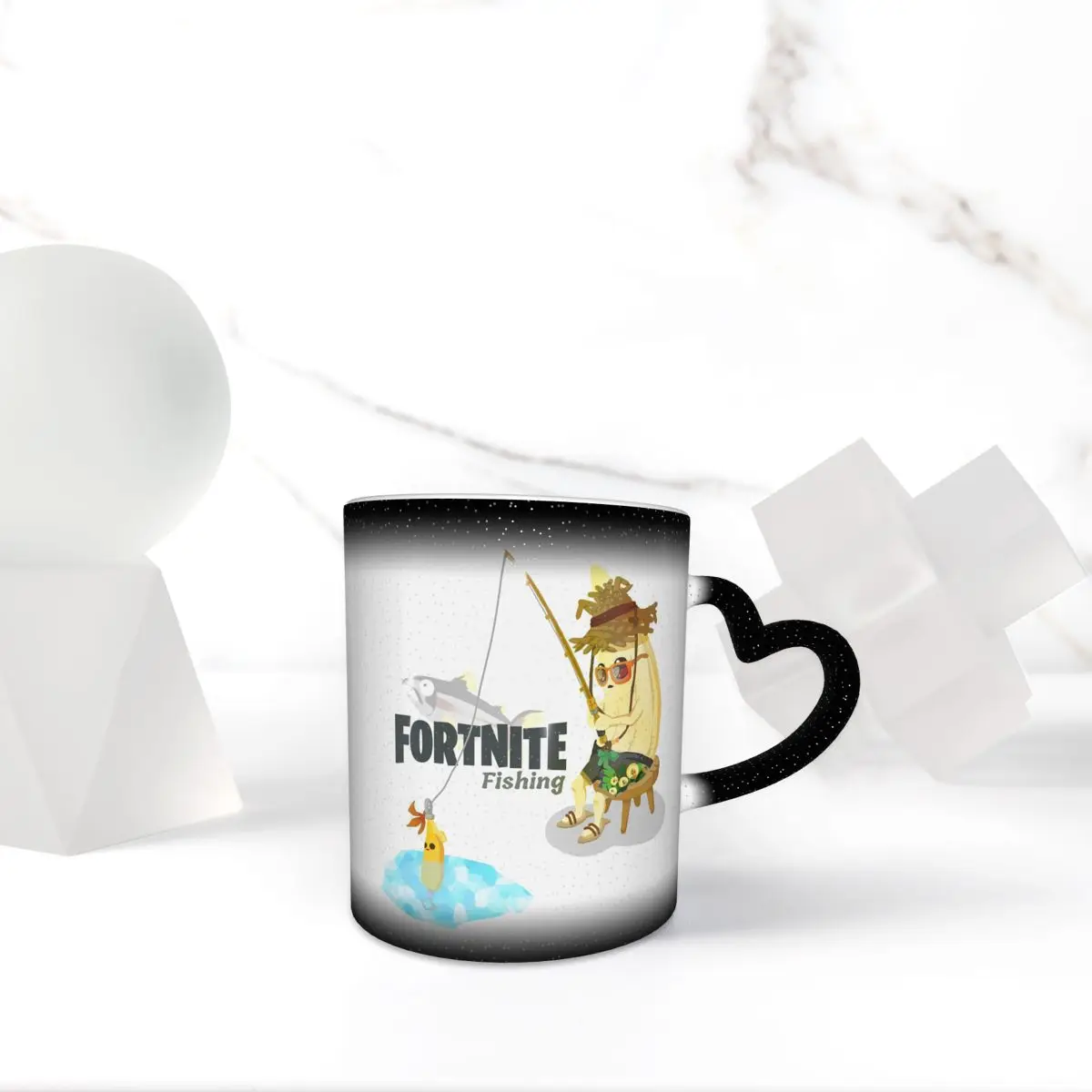 Taza Peely de Fortnite, Divertida Taza de Cerámica para Café, Té, Leche, Regalo para Amigos