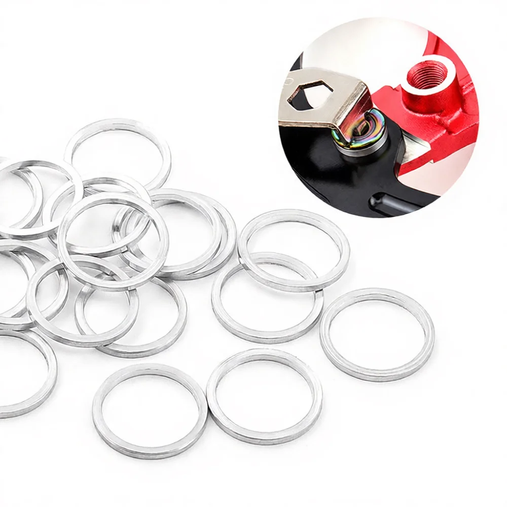 For MUQZI Mountain Bike Crank Bolt Washer Aluminum Spacer Chainring Conversion Adaptor Cycling Repair Gear Accessory