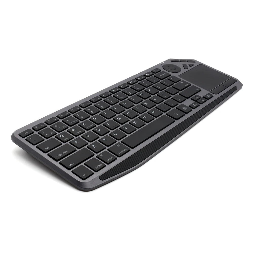 

Cheap Ergonomic Ultra Thin Mini portable Backlight Wireless Bluetooth Keyboard with trackpad For smartphone