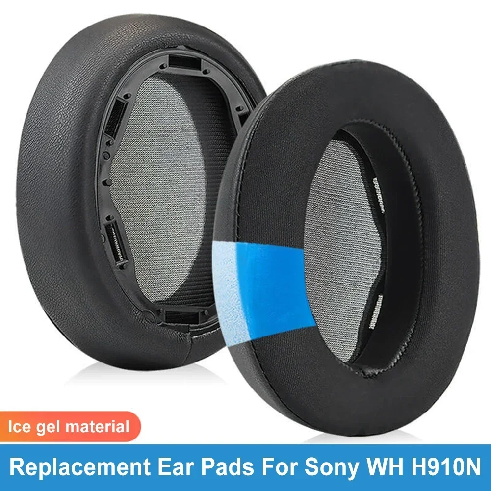 소니 WH-H910N 헤드폰용 1쌍 냉각 젤 교체용 이어패드 이어 쿠션 교체용 이어 패드 쿠션