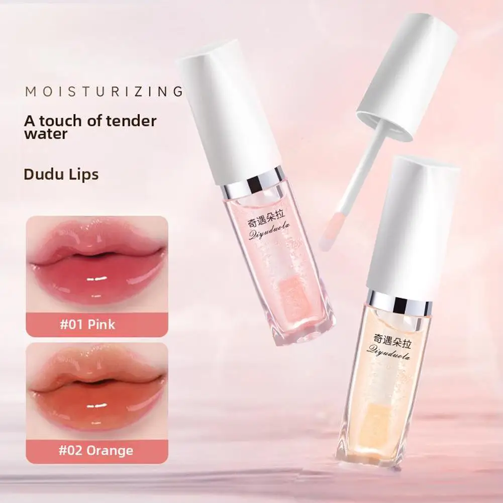 อบอุ่นเปลี่ยนสีโปร่งใสลิปกลอส Moisturizing Lip Balm Fade Lip Lines Moisturizing และ Anti-cracking Lip GLOSS