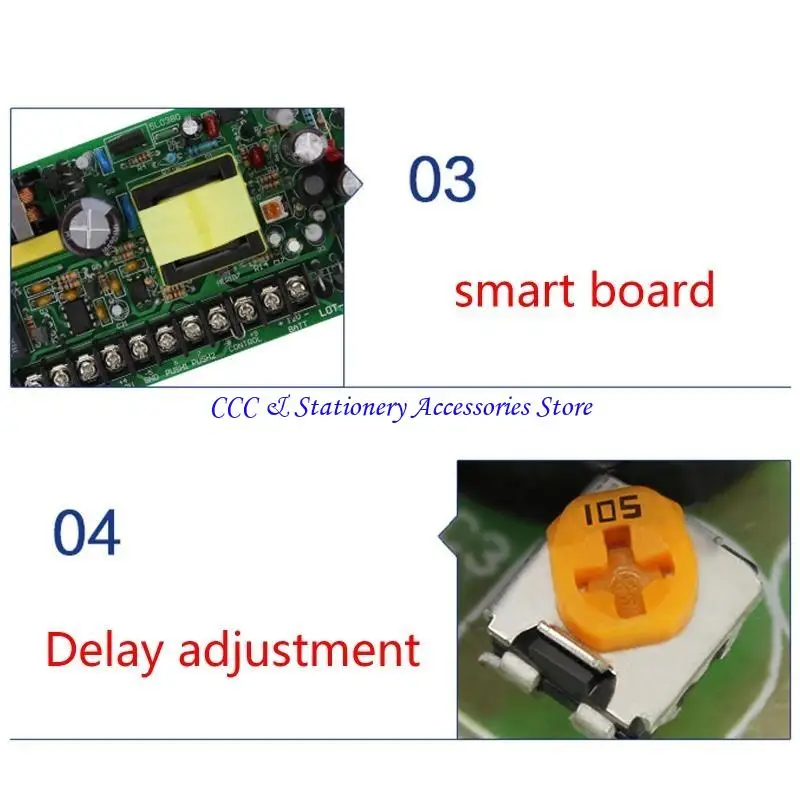 Q1JC Контроль питания для 12V 5A для строительства системы доступа к дверям с камерой камеры