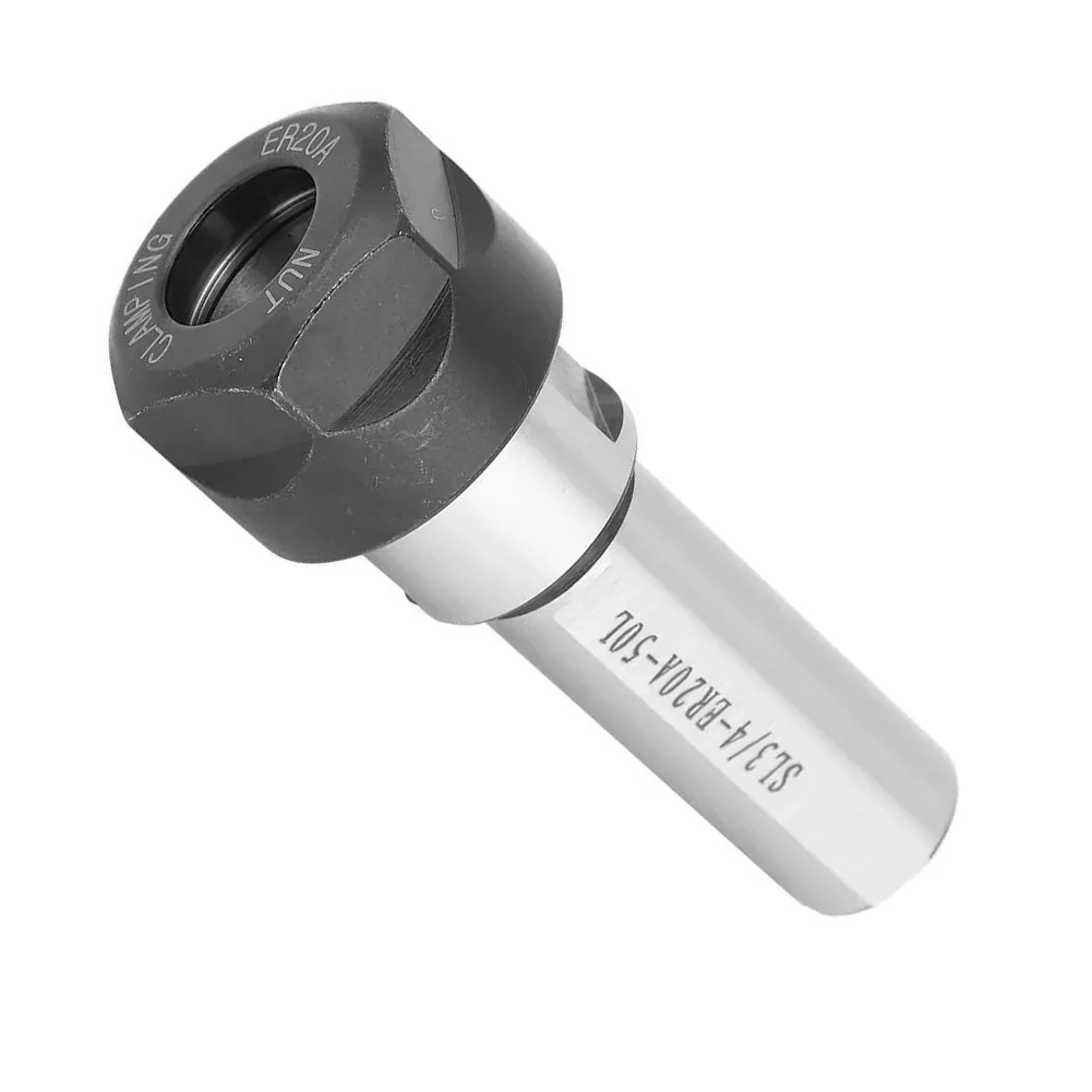 

C34ER20A50L Collet Chuck Holder Straight Shank for CNC Milling Lathe Tool Reliable Performance Precise Results