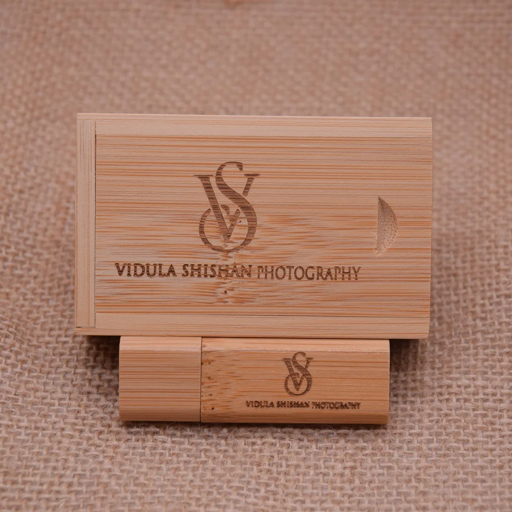 50 teile/los High-speed USB-Stick 3,0 Holz Bambus Pendrive 4GB 16GB 32GB 64GB 128GB Pen Drive Hochzeit Geschenk Kostenloses LOGO U Disk