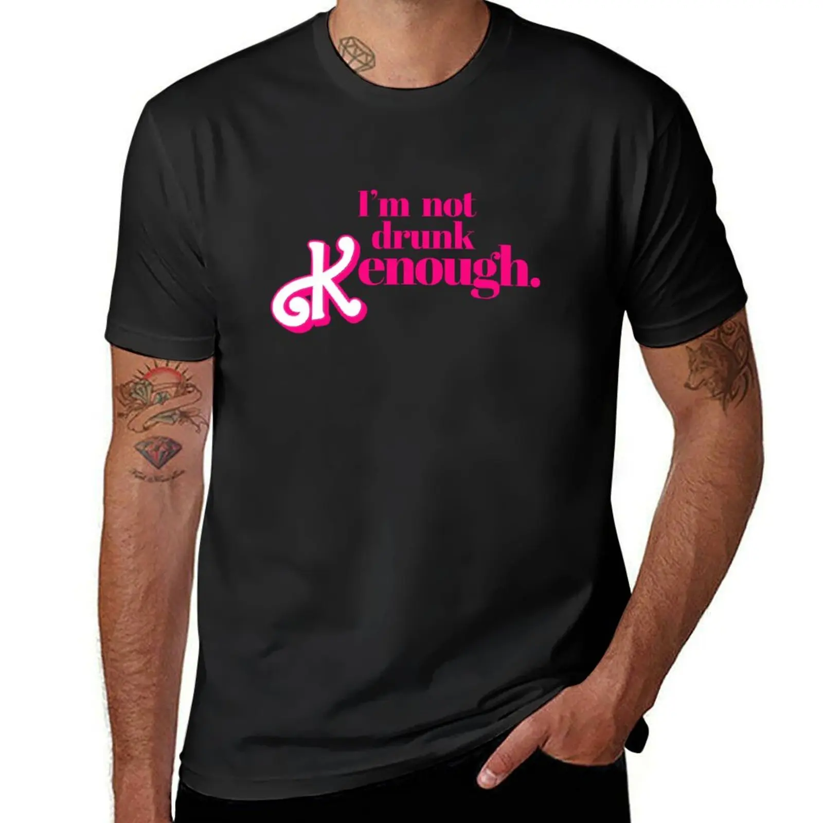 I'm not drunk Kenough T-Shirt customizeds Aesthetic clothing Men's t shirts