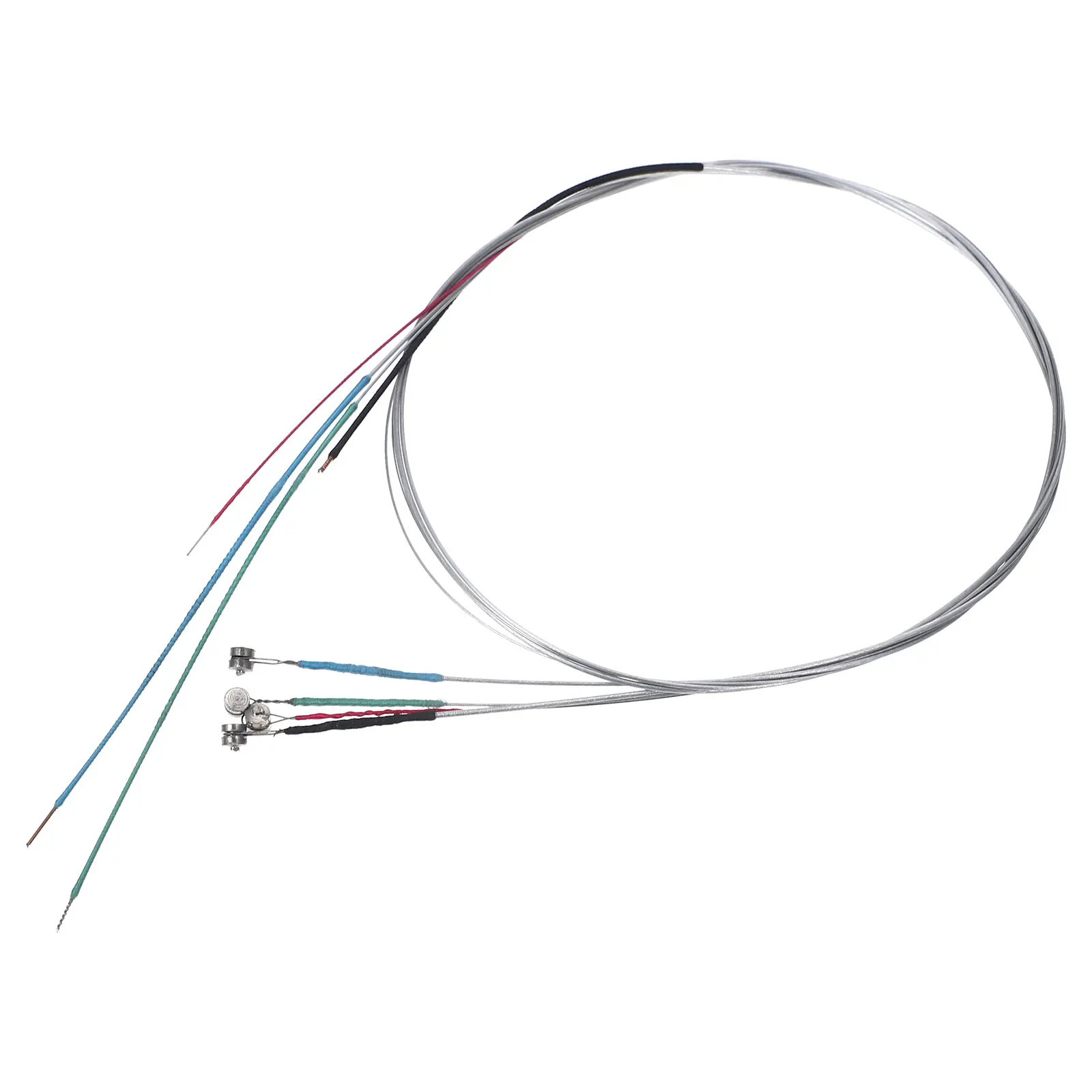 

4pcs Violin Strings Replacement Set 0.26Mm-0.73Mm Steel Wire Durable String For 4/4 3/4 Violin Accessories Professional