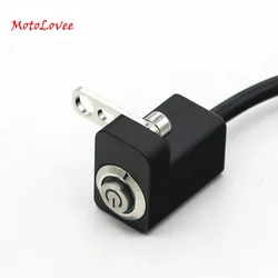 MotoLovee Universal LED Motorcycle E-bike Switch ON-Off Handlebar Adjustable Mount Waterproof Switches Button DC12V Fog Light