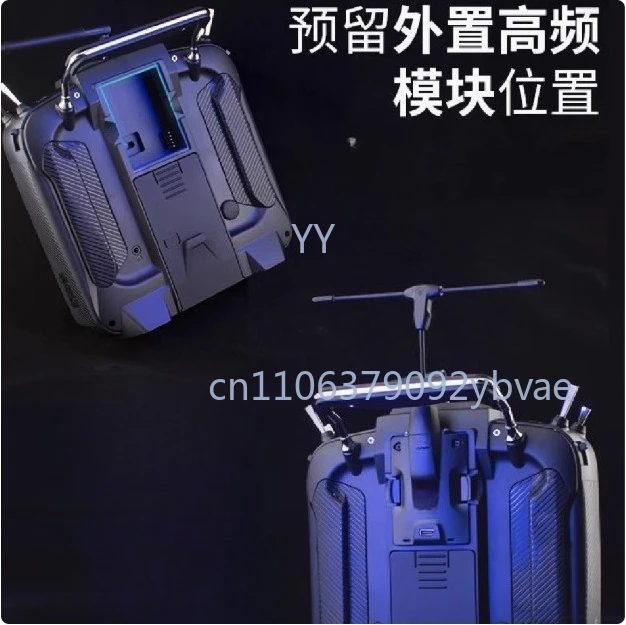 4in1 ELRS Remote Control 2.4G 16CH Hall Gimbal FPV Drone Transmitter