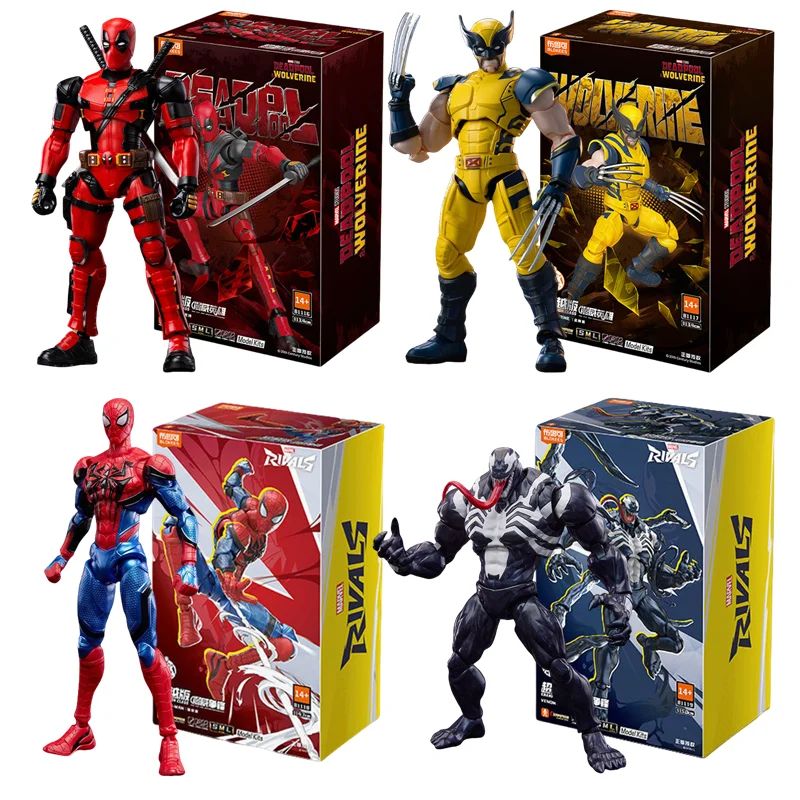 Blokees Deadpool 3 Wolverine Action Figures Versione cinematografica Deadpool & Friend Series Collezioni Figure Regalo per adulti