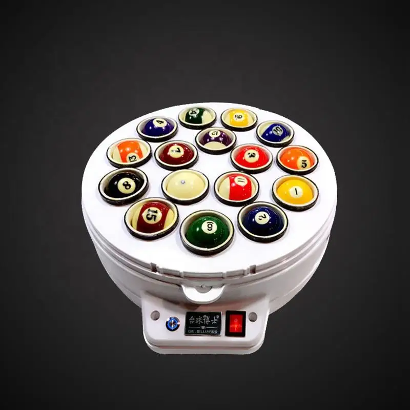

Professional Billiard Accessory Automatic cleaning machine 16pcs Balls Billiard Pool Ball Cleaner Washing Machine