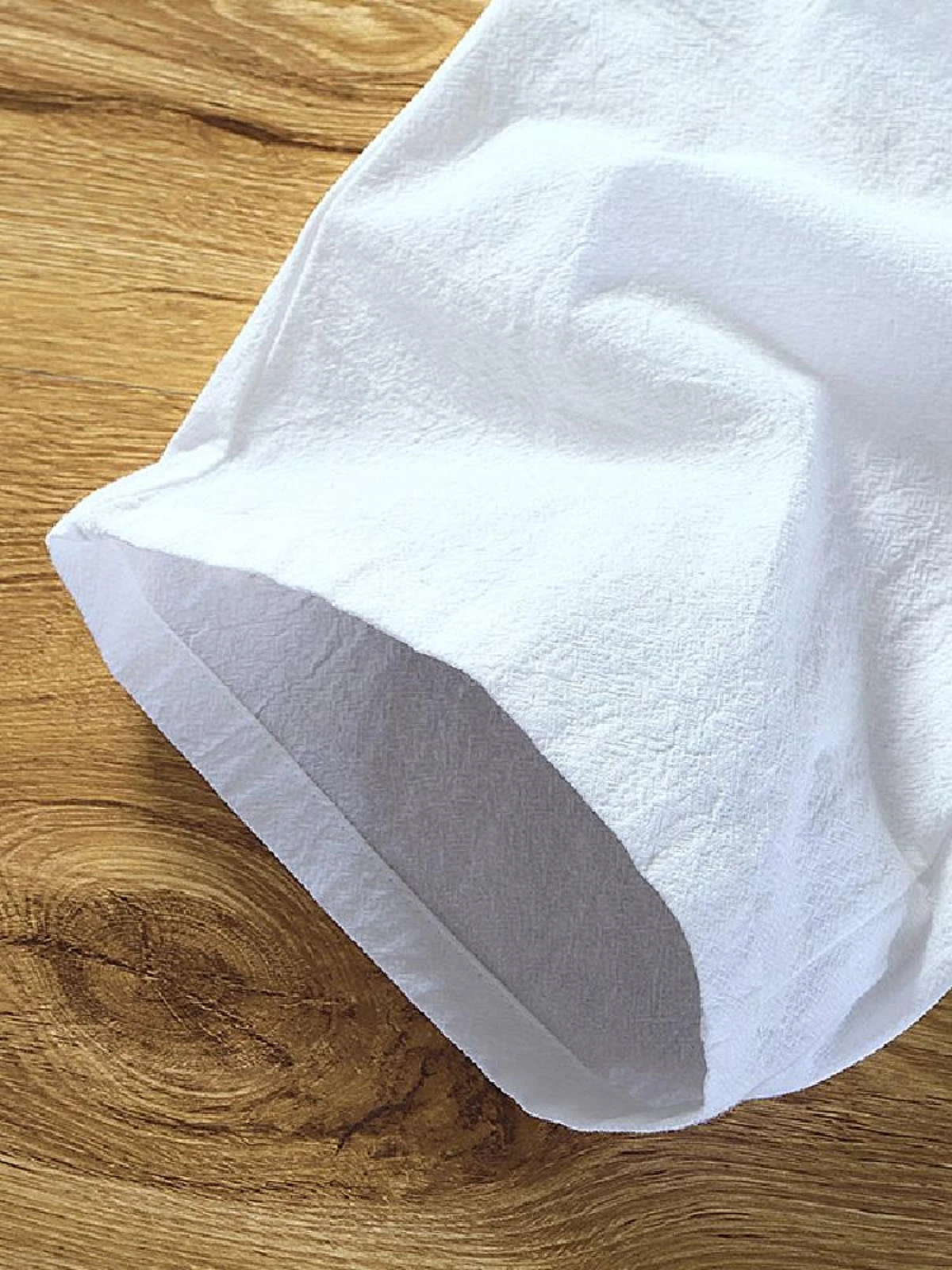 Celana Linen Katun Musim Panas Pria Pakaian Pantai Kasual Longgar Celana Panjang Depan Datar Trendi Ukuran Plus Bahan Tipis Ular Muda