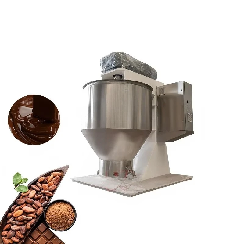 50L High Quality Steel Balls Cocoa Bean Refined Chocolate Grinder Chocolate Processing Machine