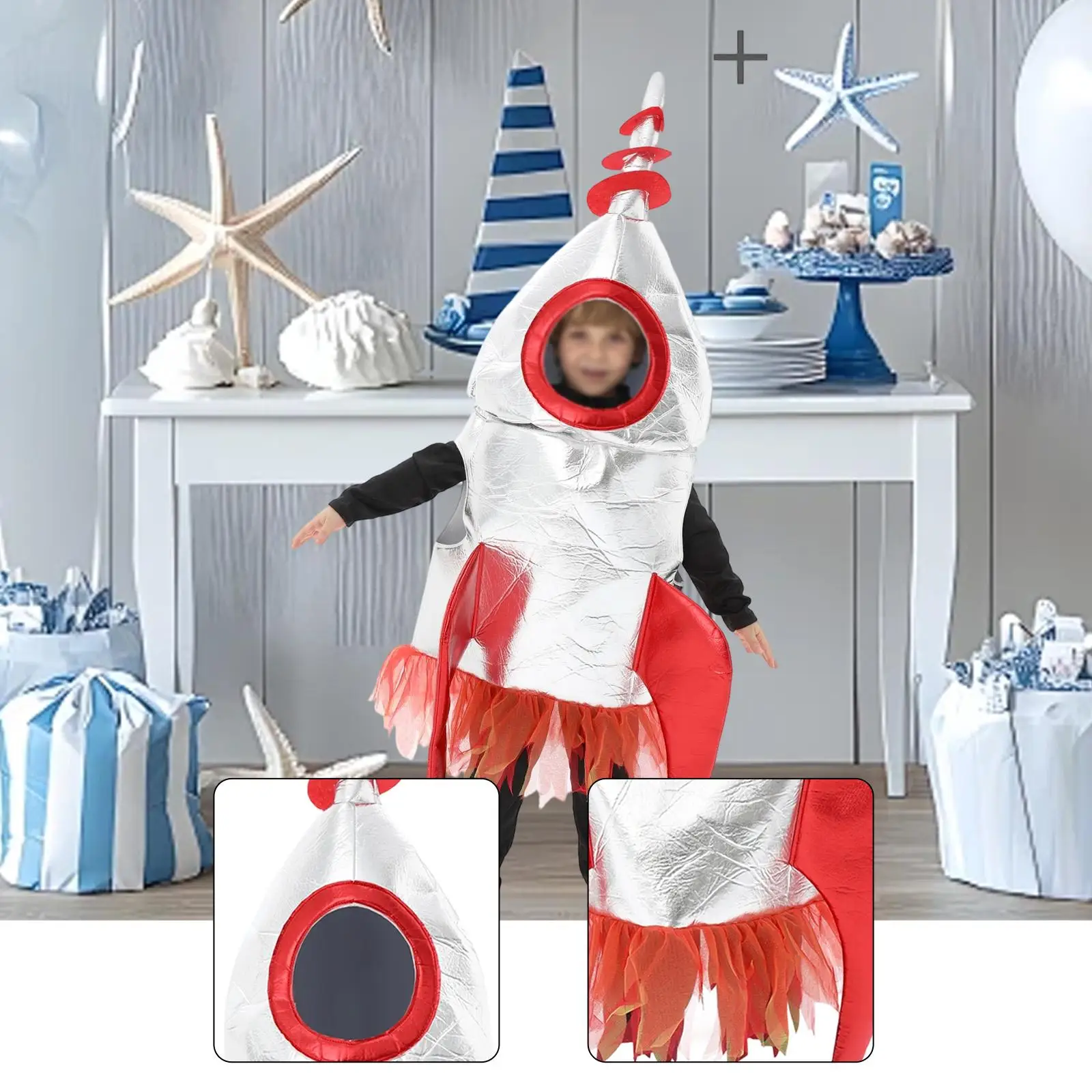 

Детский костюм-космический корабль: креативный, забавный, необычный наряд для косплея, реквизит для ролевых игр и выступлений