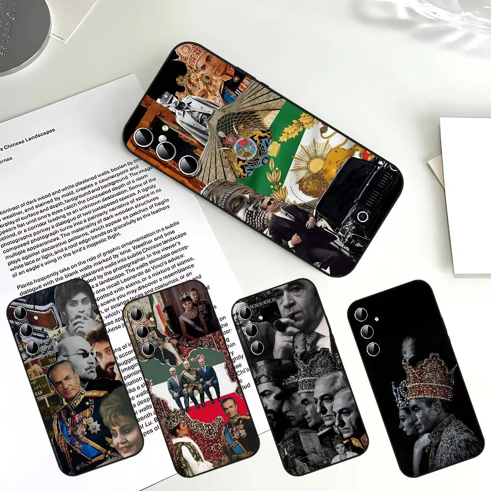 Mohammad Reza Pahlavi Iran Handyhülle für Samsung Galaxy S21 S22 S23 S24ULTRA S25ULTRA FE Ultra Plus5G A52S S26 Soft Cover