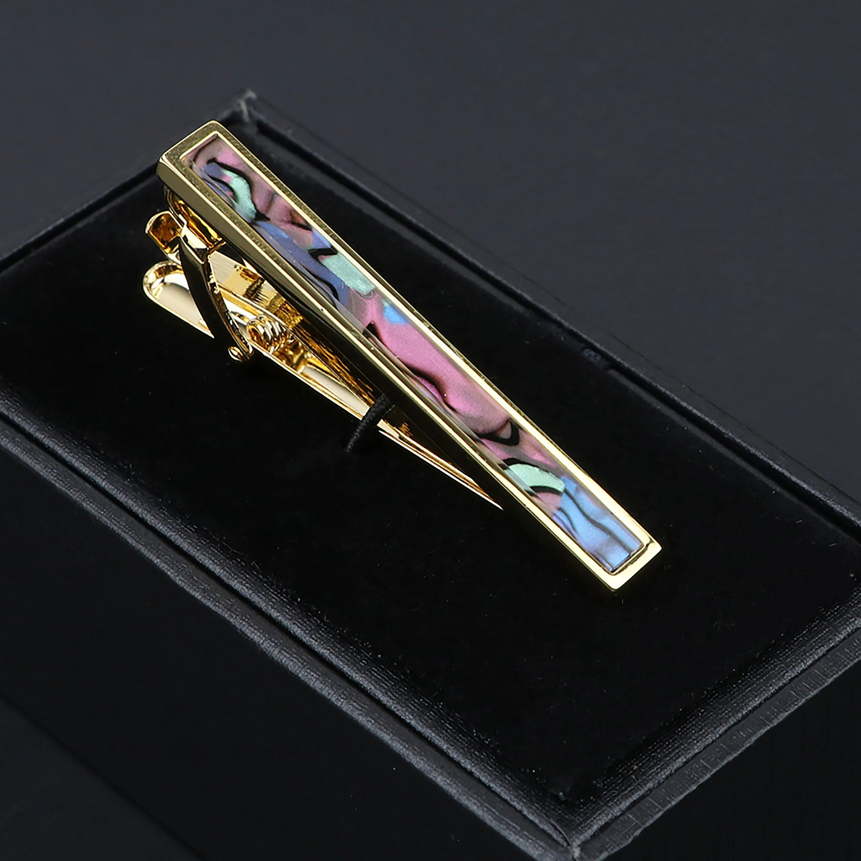 Fashion Chrome Stainless Tie Clips Guitar Notes Turtle Rhinestone Anchor  Copper Metal Business Suit Tie Clasp Accessories