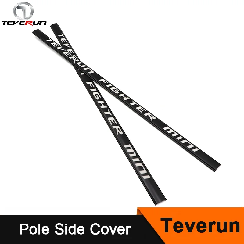 Original Pole Side Plastic Cover For Teverun Fighter Mini/Mini PRO/Mini ECO Electric Scooter Body Stem Lamp Cover Parts