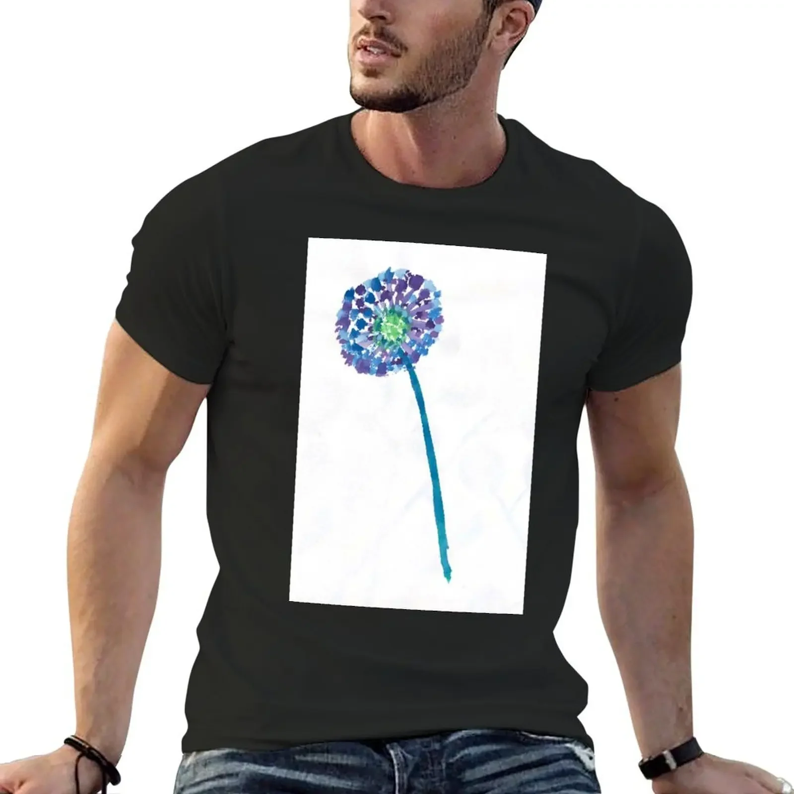 Summer Dandelion T-Shirt sweat cute tops shirts men