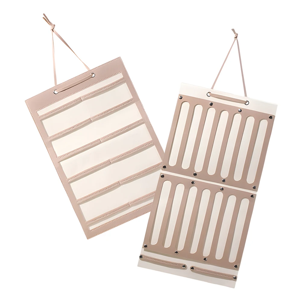 

2 Pcs Hair Accessories Storage Hanging Bag Headband Holders Girls Bow Hanger Tie