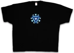 4XL  5XL ARC REACTOR III T-Shirt-Fun Iron Tony Stark Man T-Shirt XXXXL XXXXXL