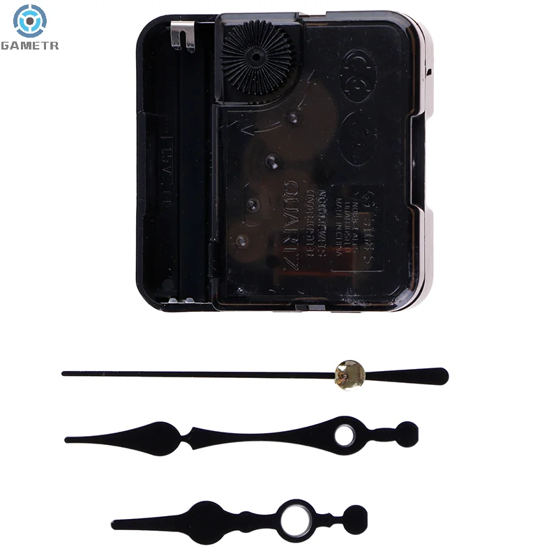Clock Mechanism Silent Quartz Clock  Movement Machine Wall Hands Pointer Set Clockwork Long Shaft DIY Kit Watches Repair Parts