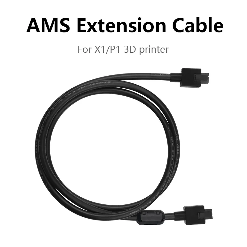 1M /2Meter X1/P1 Series 6pin Data Cable AMS HUB Connection AMS For Bambulance lab  X1C P1S P1P 3D Printer Parts