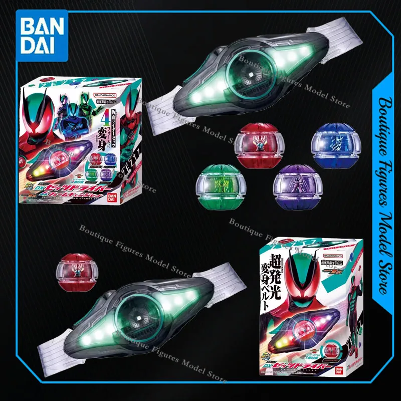 

Bandai Original Genuine Kamen Rider DX ZEZTZ DRIVER 4 FORM CHANGE SET Action Anime Figures Model Collection Gift Kids Toys