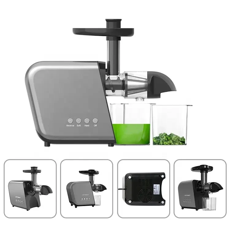 Slow  Cold Press Smoothie citrus blander Fruit juicer Extractors Machine 200W Slow Juicer With BPA Free