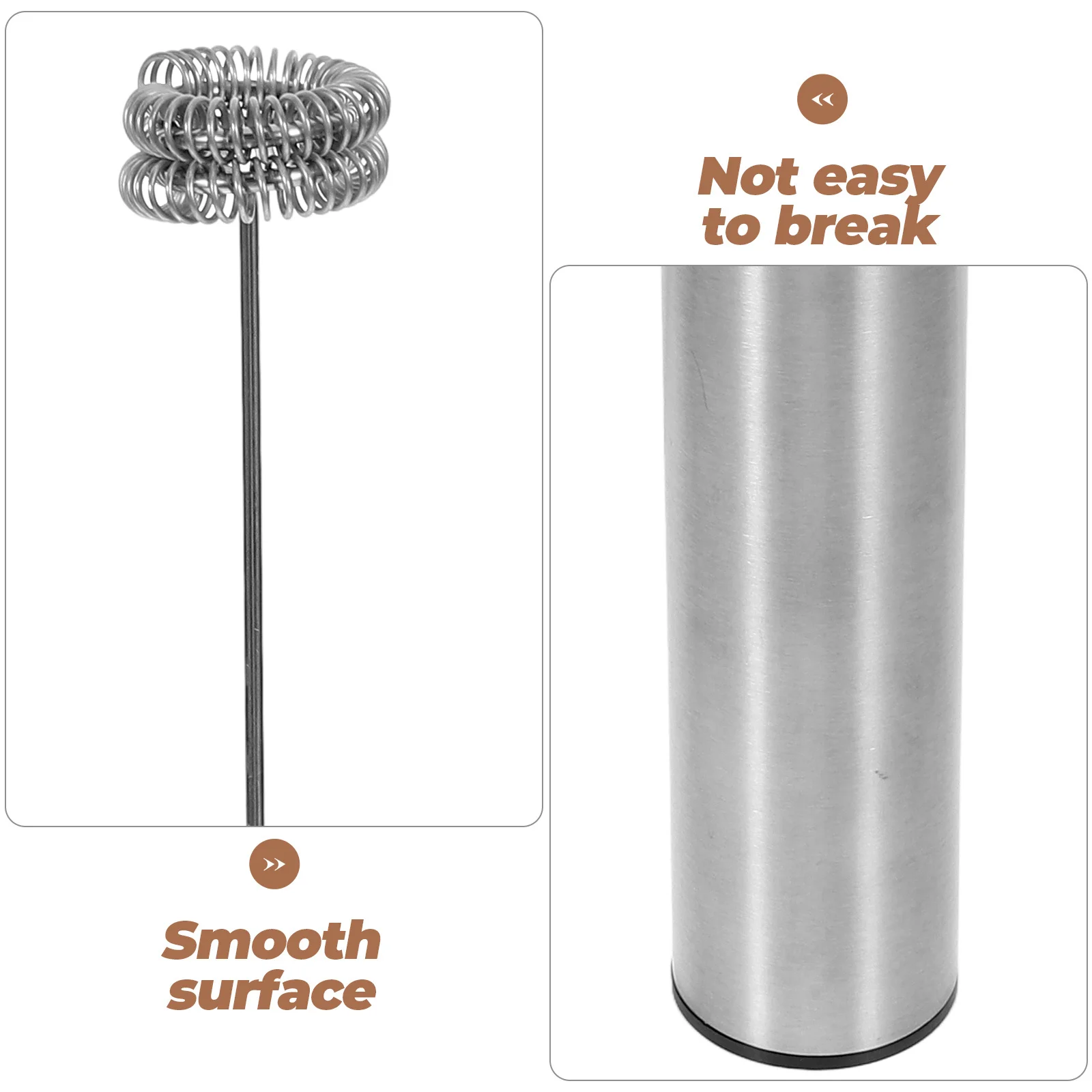 

Rechargeable Electric Milk Frother Handheld Coffee Cappuccino Maker Powerful Motor Smooth Creamy Froth Easy Clean Non Slip