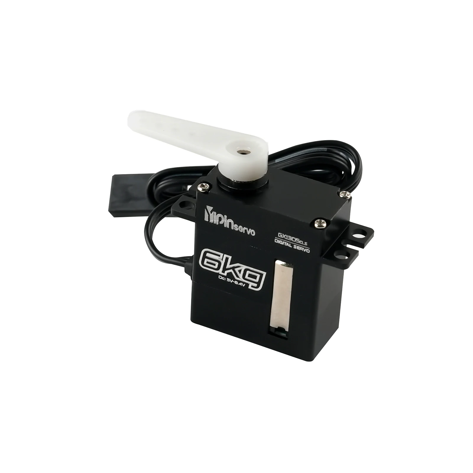 Silnik bezrdzeniowy Micro Digital Servo 6 kg, 180 stopni ° /270 °   Serwa z metalowymi przekładniami sterowanymi kątem, 1 szt./4 szt., części do samodzielnego montażu zabawek, do robotów/aut RC