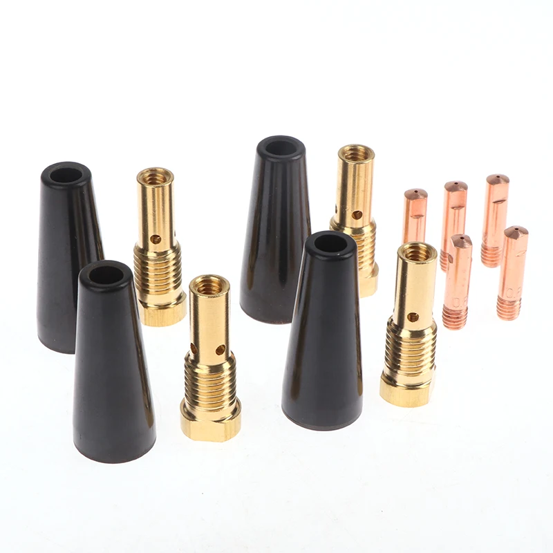 

7Pcs/set Gasless Nozzle Tips For Century FC90 Flux-Cored Wire Feed K3493-1 035 0.8/0.9/1/1.2mm FC90 MIG Welder Welding Tools